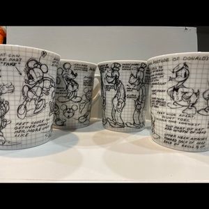 Disney sketch cup set